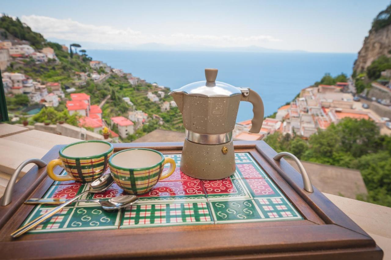 La Villa Di Enzo Casa Vacanze Con Vista Mare Amalfi Extérieur photo