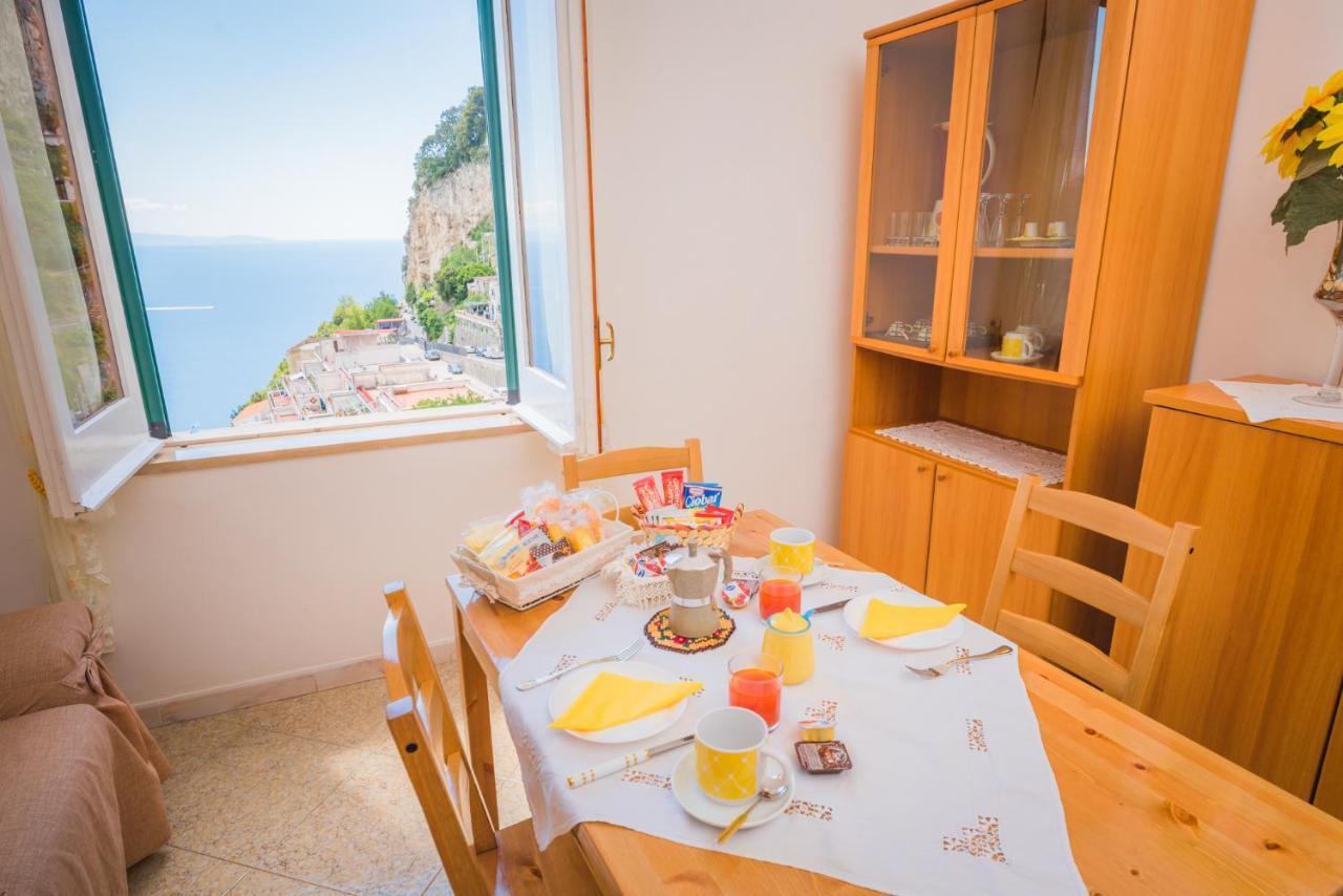 La Villa Di Enzo Casa Vacanze Con Vista Mare Amalfi Extérieur photo