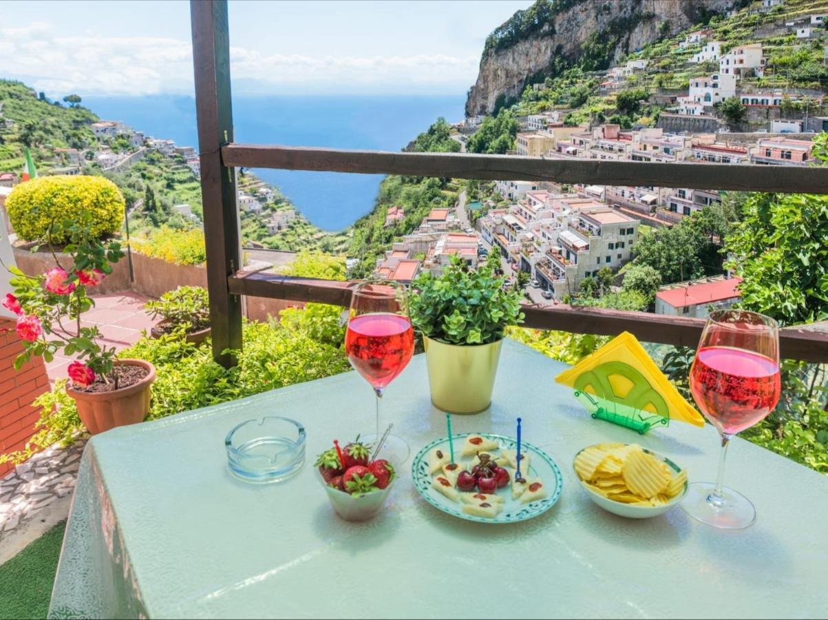La Villa Di Enzo Casa Vacanze Con Vista Mare Amalfi Extérieur photo