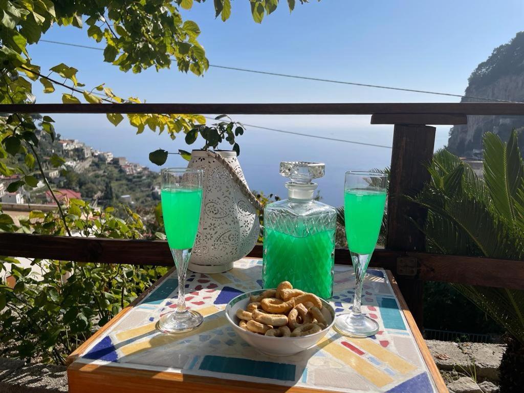 La Villa Di Enzo Casa Vacanze Con Vista Mare Amalfi Extérieur photo